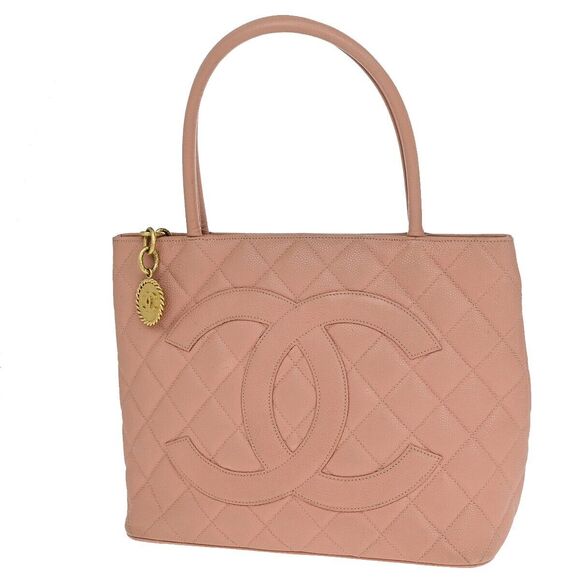 Chanel Handbags - Chanel Cc Logo Medallion Shoulder Tote #127941C16B